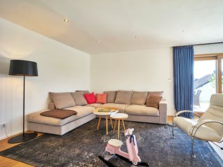 Fertighaus Kundenhaus Kornfeld von Sonnleitner Holzbau, Cubushaus Innenansicht 1