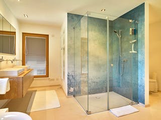 Fertighaus Kundenhaus Kornfeld von Sonnleitner Holzbau, Cubushaus Innenansicht 4