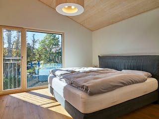 Fertighaus Kundenhaus Severin von Sonnleitner Holzbau, Satteldach-Klassiker Innenansicht 11