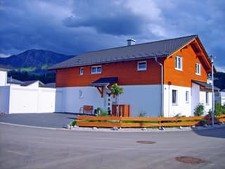 Fertighaus Sonthofen von Iller-Haus Schlüsselfertig ab 288800€, Satteldach-Klassiker Außenansicht 1