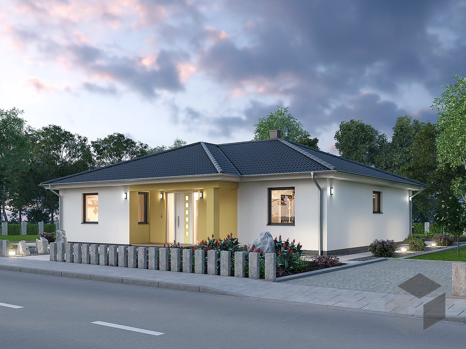 Bungalow BGL 120 von SR System Außenansicht