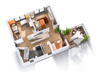 Massivhaus Bauhaus BHS 146 von SR System, Cubushaus Grundriss 4