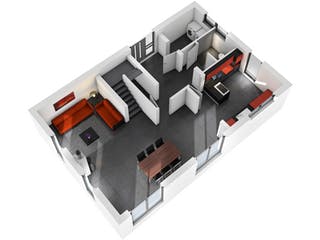 Massivhaus Einfamilienhaus EFH 139 von SR System, Satteldach-Klassiker Grundriss 3