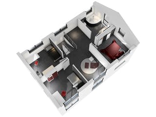 Massivhaus Einfamilienhaus EFH 139 von SR System, Satteldach-Klassiker Grundriss 4