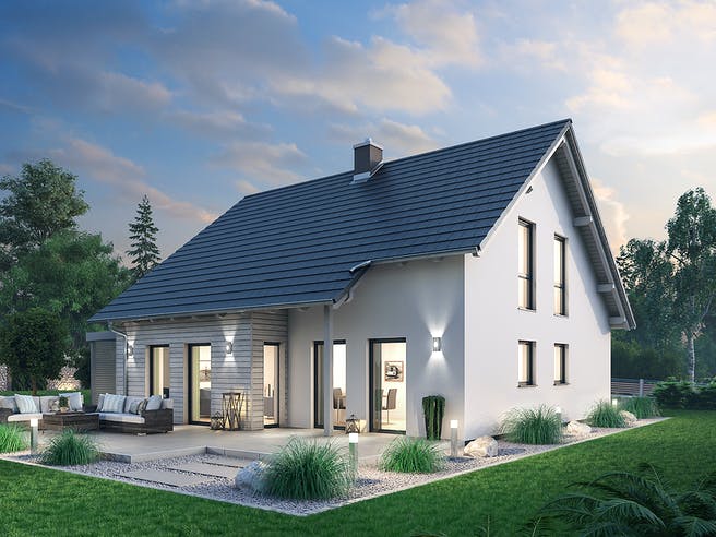 Ein Bausatzhaus Massivhaus Bis 50 000 Euro Bauen Fertighaus De