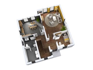 Massivhaus Einfamilienhaus EFH 144 von SR System Schlüsselfertig ab 289500€, Satteldach-Klassiker Grundriss 3