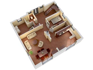 Massivhaus Einfamilienhaus EFH 148 von SR System Schlüsselfertig ab 328755€, Satteldach-Klassiker Grundriss 3