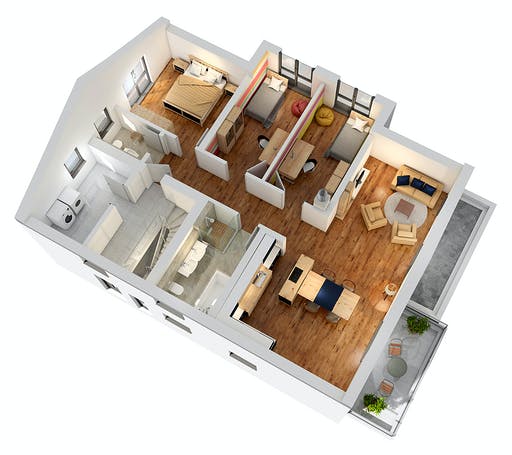 SR System - Zweifamilienhaus ZFH 244 Floorplan 4