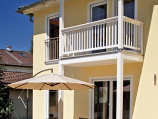Fertighaus St. Georgen von Regnauer Hausbau Schlüsselfertig ab 255020€, Stadtvilla Außenansicht 6