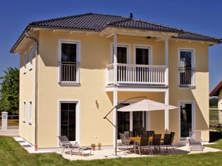 Fertighaus St. Georgen von Regnauer Hausbau Schlüsselfertig ab 255020€, Stadtvilla Außenansicht 3