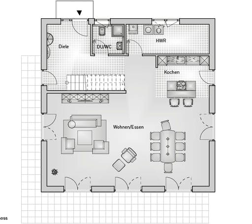Stadthaus 22.36 EFH Floorplan 1