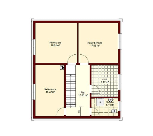Stadtvilla Berlin Floorplan 3