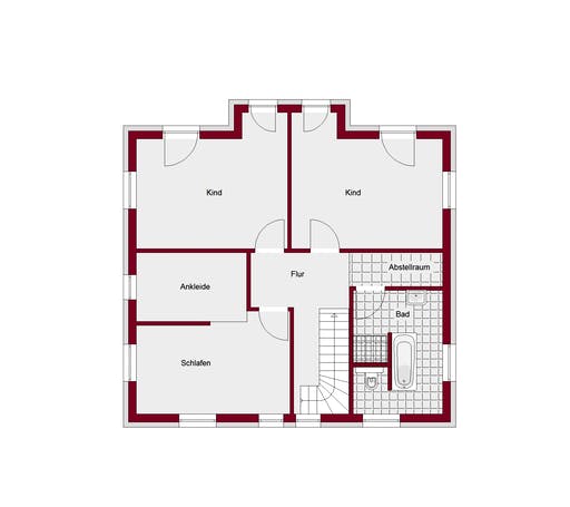 Stadtvilla Mailand Floorplan 2