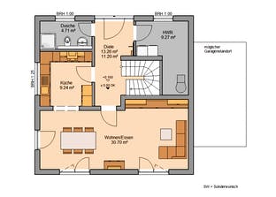 Stadtvilla Pura Grundriss