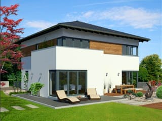 Fertighaus Stadtvilla schön² von Meisterstück-HAUS, Stadtvilla Außenansicht 1