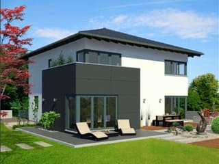 Fertighaus Stadtvilla schön² von Meisterstück-HAUS, Stadtvilla Außenansicht 2