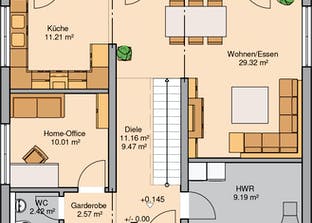Stadtvilla Signus Grundriss