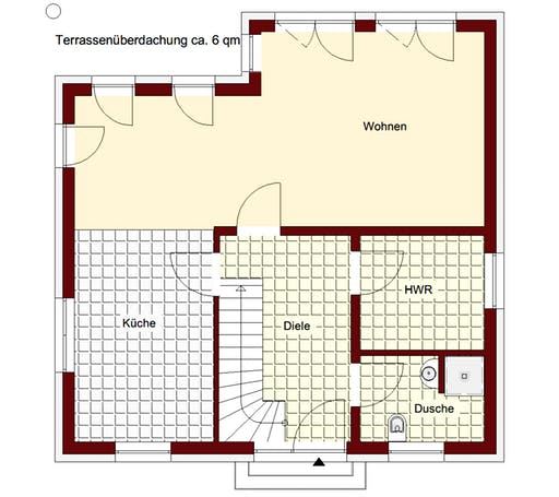 Stadtvilla Verona Floorplan 1