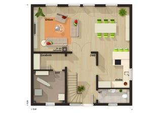 Stadtvilla 145 Grundriss
