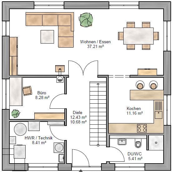 Einfamilienhaus Stadtvilla 161 Von Suckfüll Energiesparhaus | Fertighaus.de