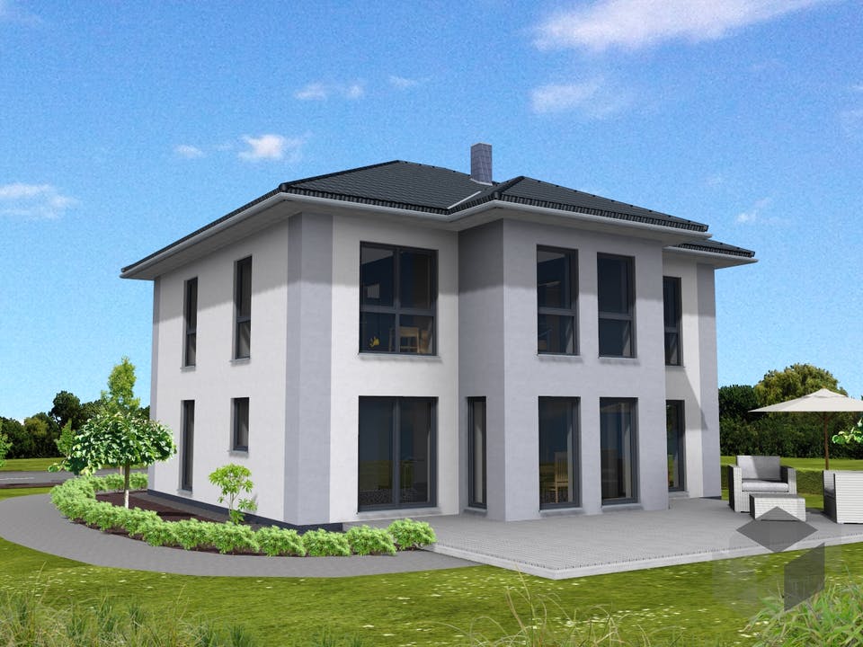 Stadtvilla 189 von Suckfüll - Unser Energiesparhaus Außenansicht