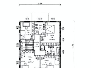 Fertighaus Starnberger See von ISARTALER HOLZHAUS Schlüsselfertig ab 442000€, Satteldach-Klassiker Grundriss 2