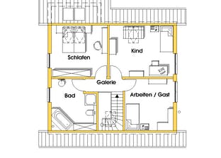 Steffy (KfW-Effizienzhaus 40) Grundriss