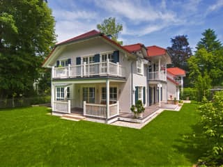 Fertighaus Steinhauser - Kundenhaus von Bau-Fritz Schlüsselfertig ab 920000€, Stadtvilla Außenansicht 1