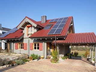 Blockhaus Steinheim von Rems-Murr-Holzhaus Ausbauhaus ab 311508€, Satteldach-Klassiker Außenansicht 1