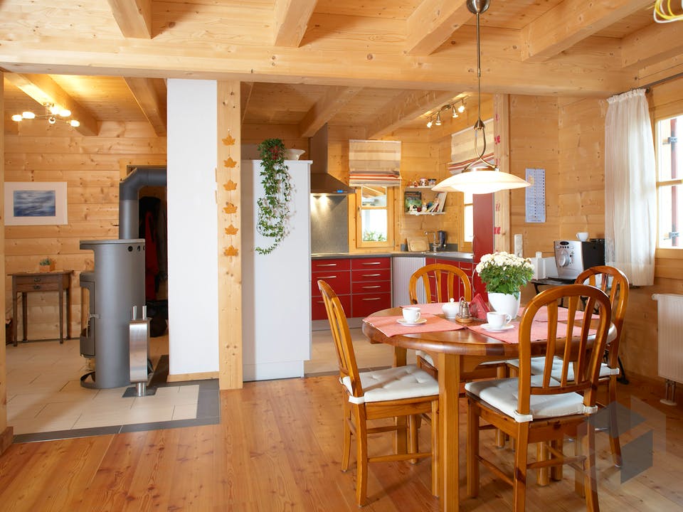Steinheim von Rems-Murr-Holzhaus Innenansicht
