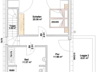 Fertighaus Straubenhardt von Albert Haus Schlüsselfertig ab 251531€, Pultdachhaus Grundriss 2