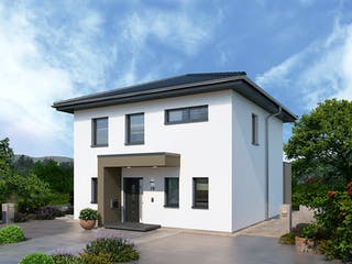 Fertighaus Work-Life-Edition CITY I 133 von STREIF Haus, Stadtvilla Außenansicht 2