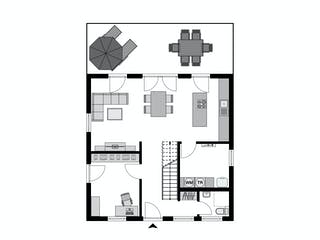Fertighaus Work-Life-Edition CITY II 167 von STREIF Haus, Stadtvilla Grundriss 1