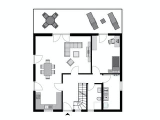Fertighaus Work-Life-Edition FAMILY I 173 von STREIF Haus, Satteldach-Klassiker Grundriss 1
