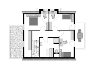 Fertighaus Einfamilienhaus Klassiker "FAMILY" von STREIF Haus, Satteldach-Klassiker Grundriss 2