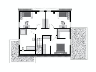 Fertighaus Family Klassiker VG Gestaltungsidee 06 von STREIF Haus, Satteldach-Klassiker Grundriss 2