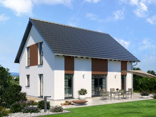 Fertighaus Family Klassiker VG Basis von STREIF Haus, Satteldach-Klassiker Außenansicht 1