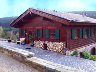 Fertighaus Südtirol (ohne Unterbau) von TIROLIA Ausbauhaus ab 80430€, Satteldach-Klassiker Außenansicht 5