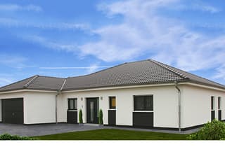 Fertighaus Suite 132 von öko-domo, Bungalow Außenansicht 1