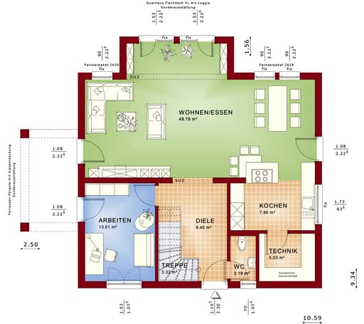 Sunshine 165 V5 floor_plans 0