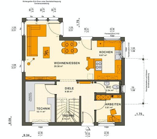 Sunshine 125 V2 Floorplan 3
