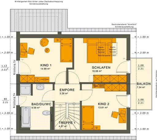 Sunshine 125 V2 Floorplan 4