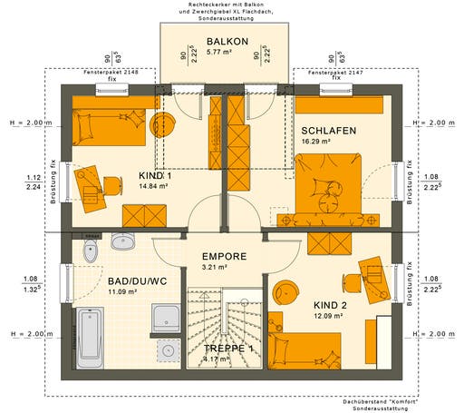 Sunshine 125 V3 Floorplan 2