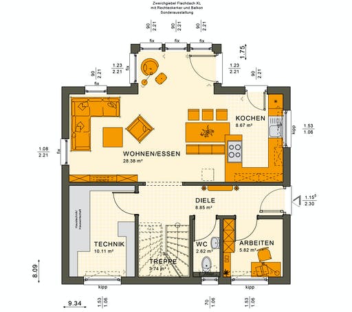 Sunshine 125 V4 Floorplan 3