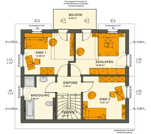 Sunshine 125 V4 Floorplan 4