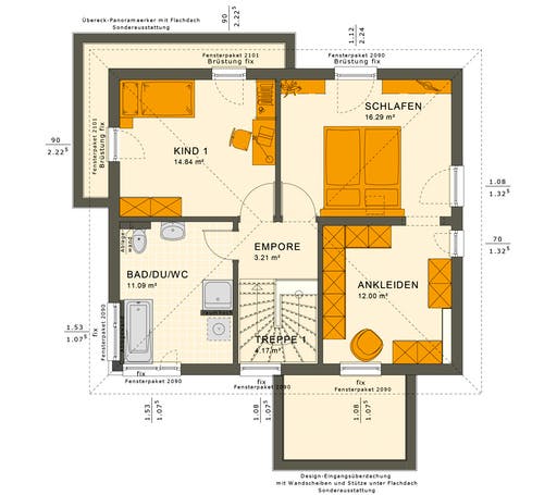 Sunshine 125 V5 Floorplan 2