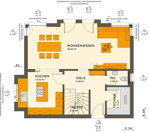 Sunshine 125 V6 Floorplan 1