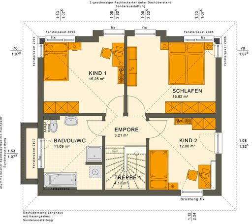 Sunshine 125 V6 Floorplan 2