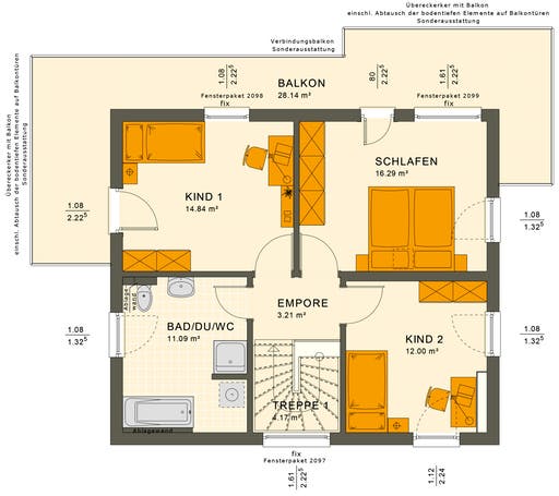 Sunshine 125 V7 Floorplan 2