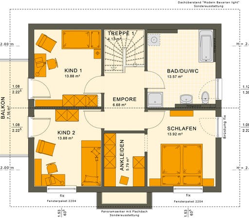 Sunshine 143 V4-V5 Floorplan 2